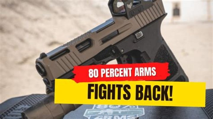 80 Percent Arms: Understanding the Rise of the DIY Firearm Industry