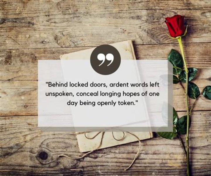 A Journey Into The World Of Unexpressed Hidden Love Quotes