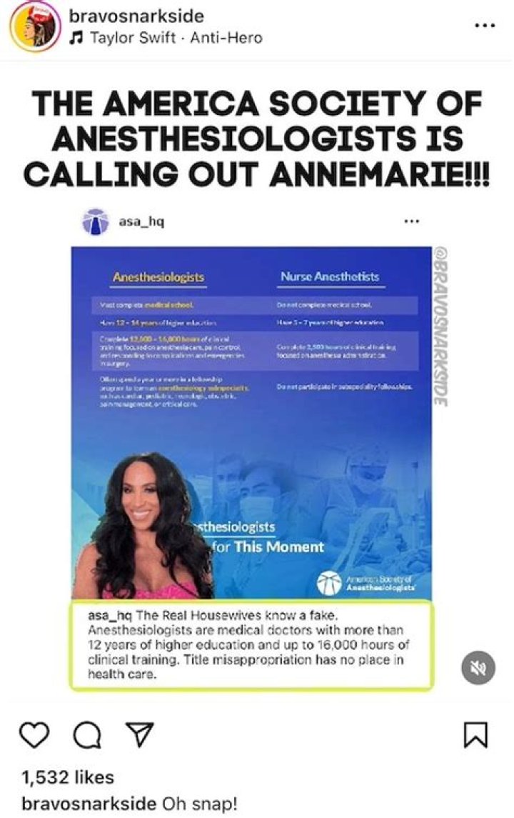 Annemarie Wiley slammed as fake by American Society of Anesthesiologists over Sutton Strack ·