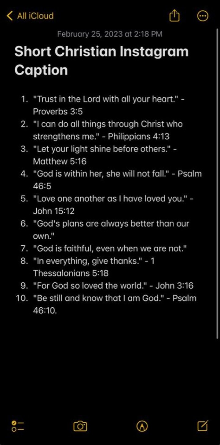Bible Verses For Captivating Instagram Captions