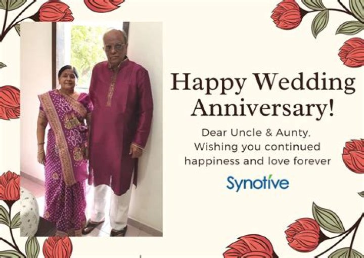 Celebrate Your Beloved Uncle And Aunty's Anniversary With Unforgettable Words