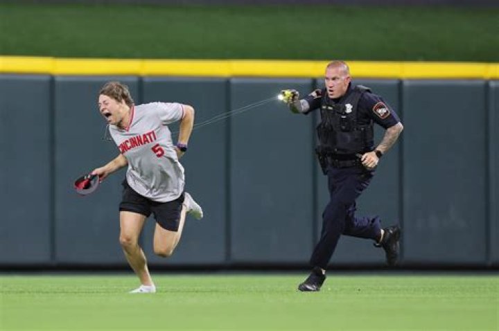 Cincinnati Reds Fan Gets Tased: A Shocking Incident at the Ballpark