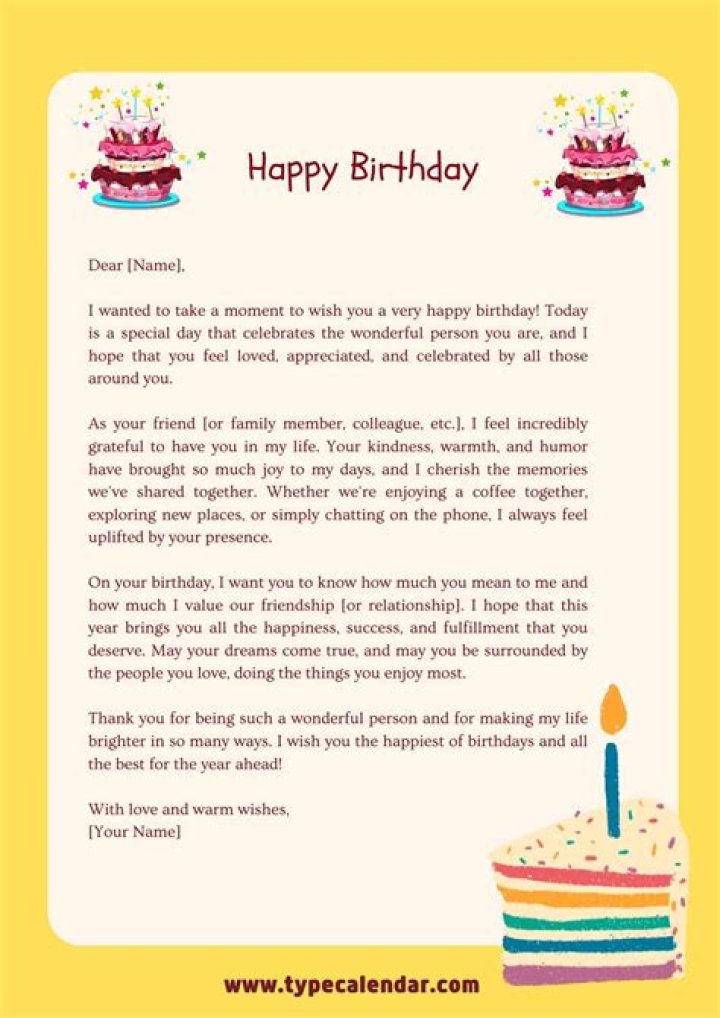 Discover The Secrets To Crafting The Perfect Happy Birthday Letter To Your Best Friend