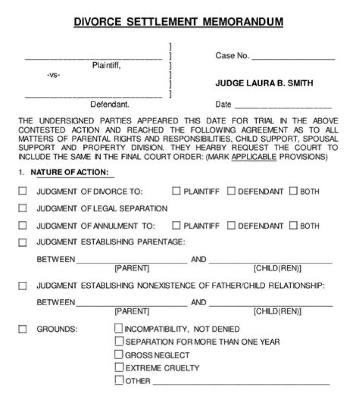 Divorce Settlement Update 2023 |