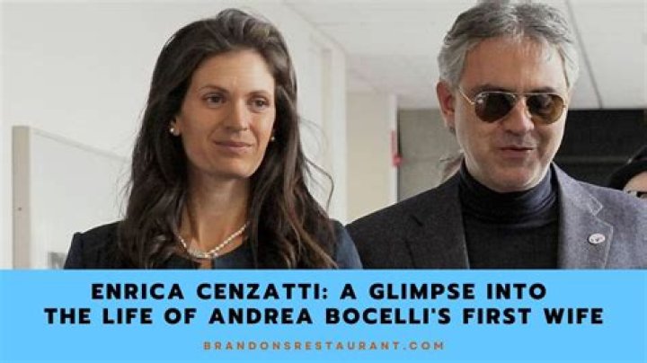 Enrica Cenzatti: A Deep Dive into the Life of Andrea Bocelli's First Wife