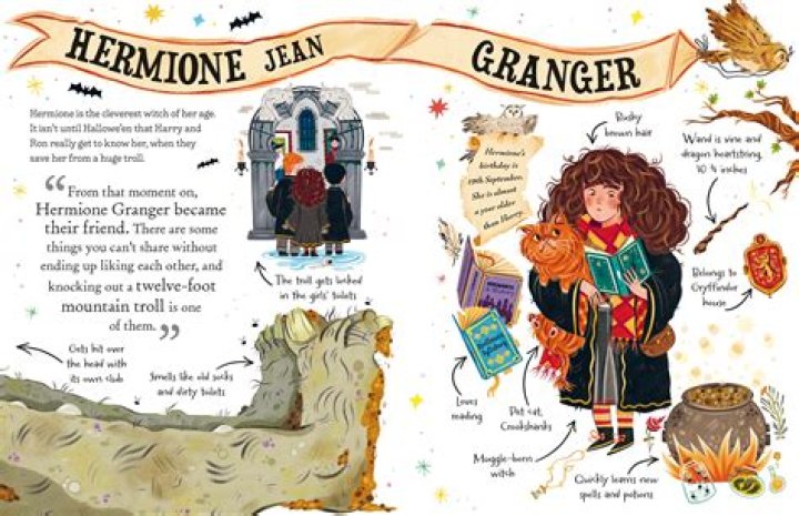 How is Hermione described in the book? Celebrity.fm #1 Official Stars, Business & People Net