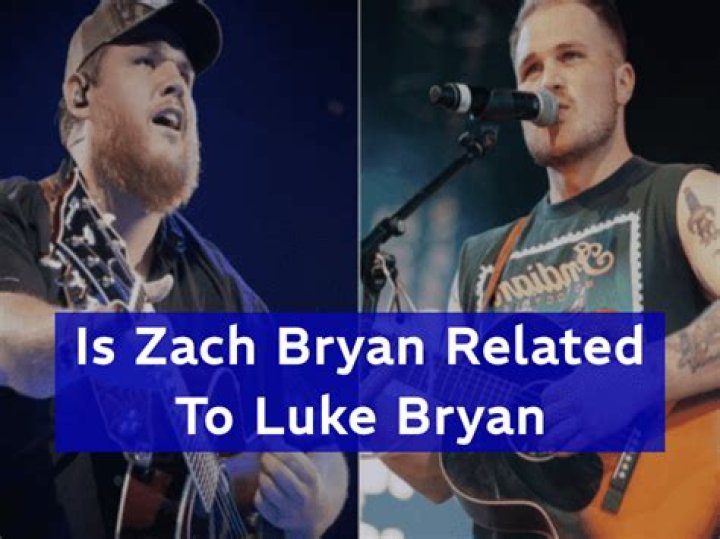 Is Zach Bryan Related To Luke Bryan? Uncovering The Truth