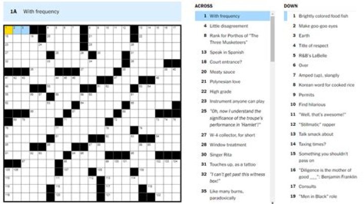 Really, you too?' NYT Crossword Clue Answer With 4 letters ·