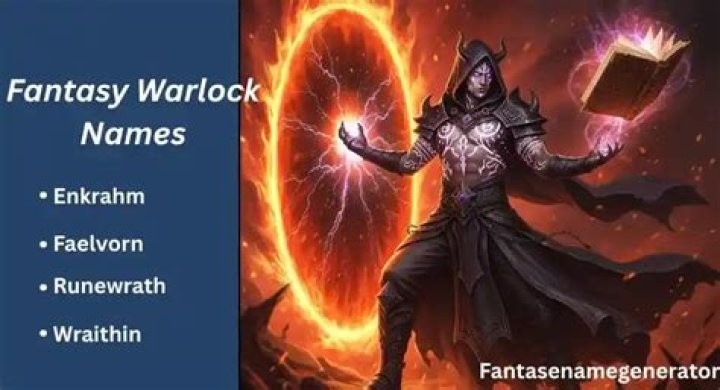 Unveiling The Enchanting Realm Of Warlock Names