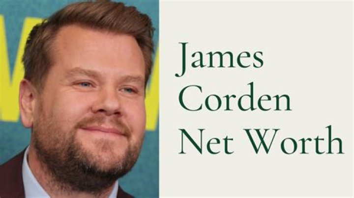 Unveiling The Multifaceted Wealth Of James Corden