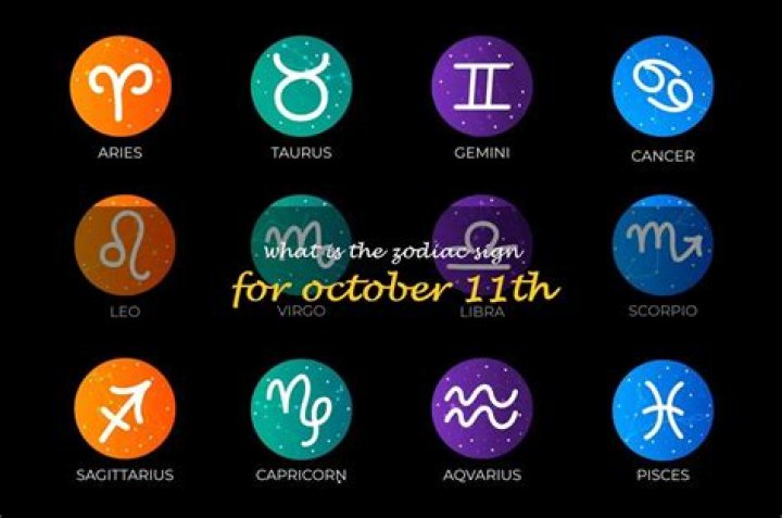 What is the Zodiac Sign for October 11th?